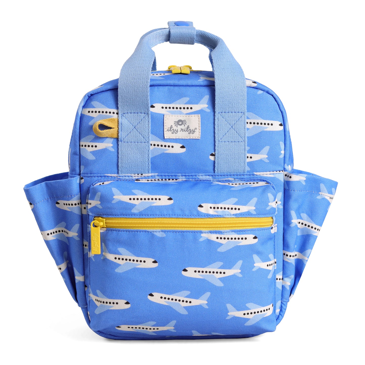 Toddler Sized Tube Feeding Backpack | 500ML | for EnteraLite Infinity Pump | XS | Blue Airplane