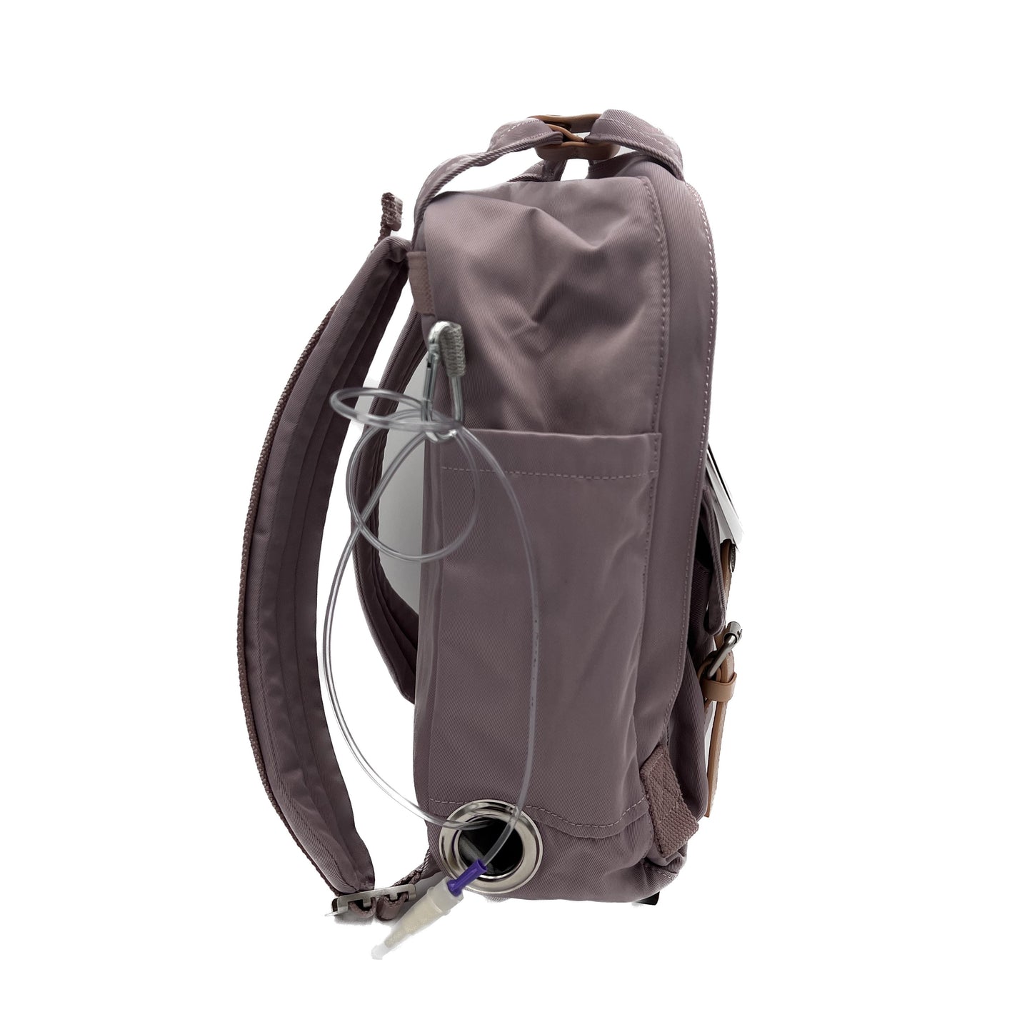 Medium Feeding Tube Backpack | Dusty Purple | Adapted for Kangaroo Joey and Enteralite Infinity | 15”