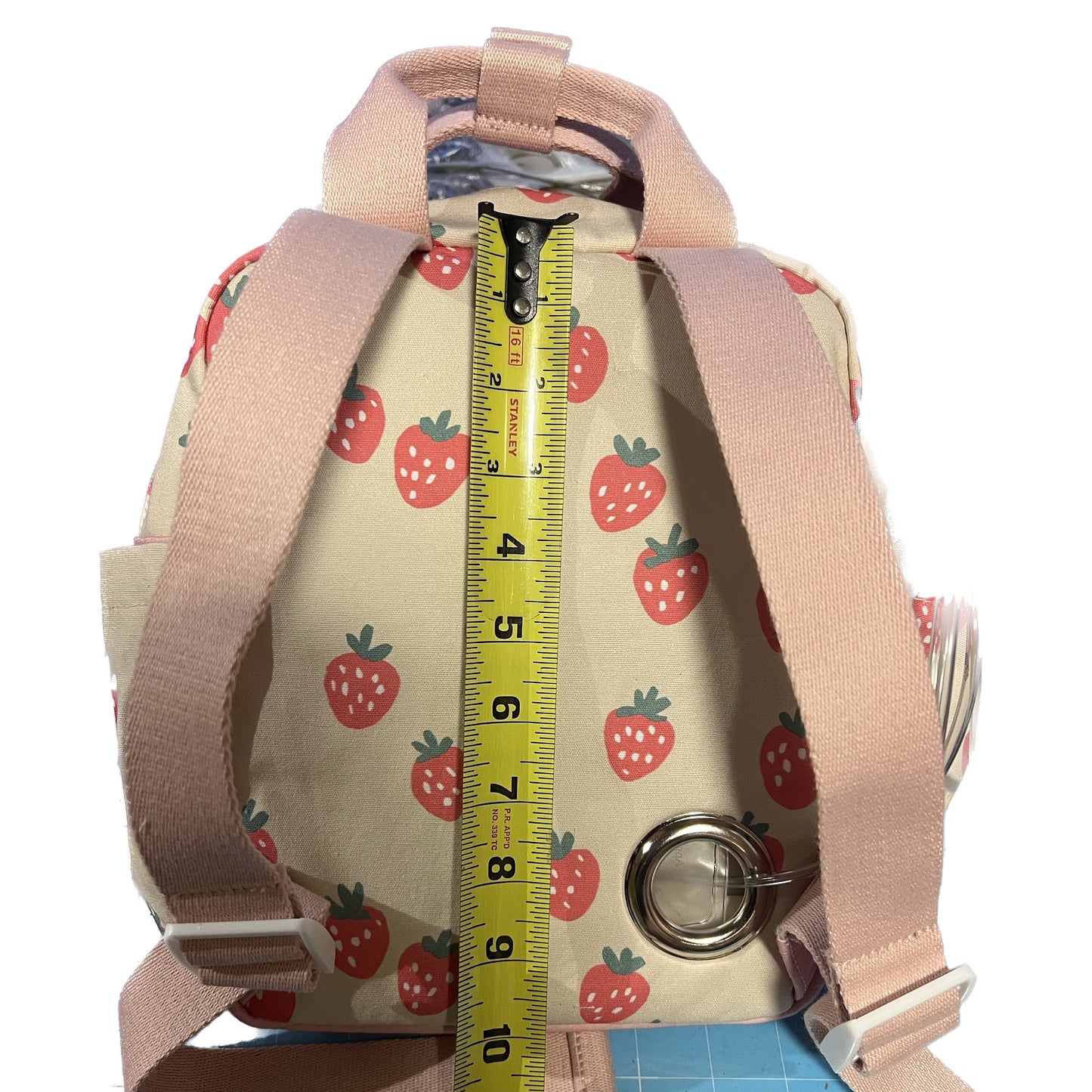 Toddler Sized Tube Feeding Backpack | 500ML | for EnteraLite Infinity Pump | XS | Strawberries and Cream
