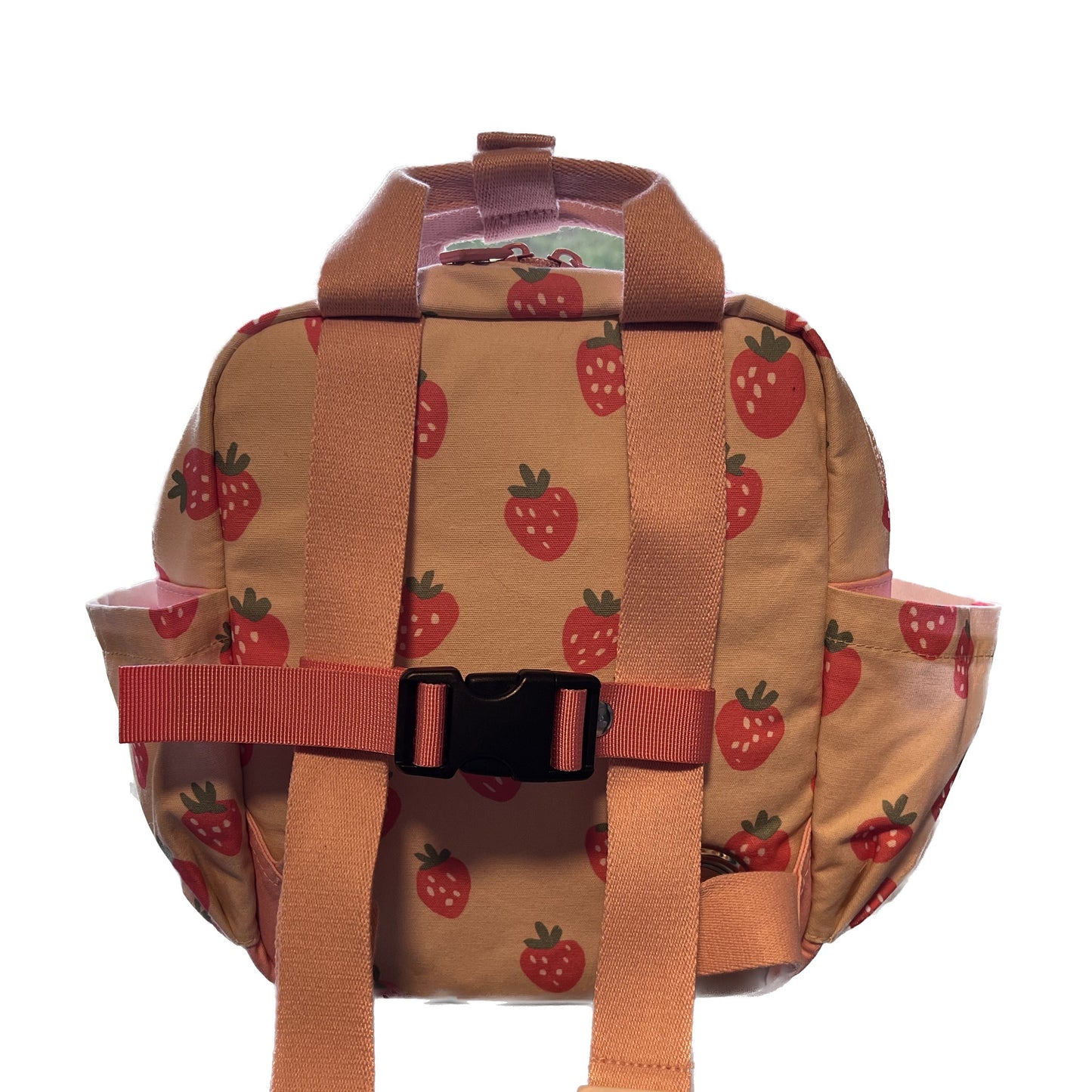 Toddler Sized Tube Feeding Backpack | 500ML | for EnteraLite Infinity Pump | XS | Strawberries and Cream