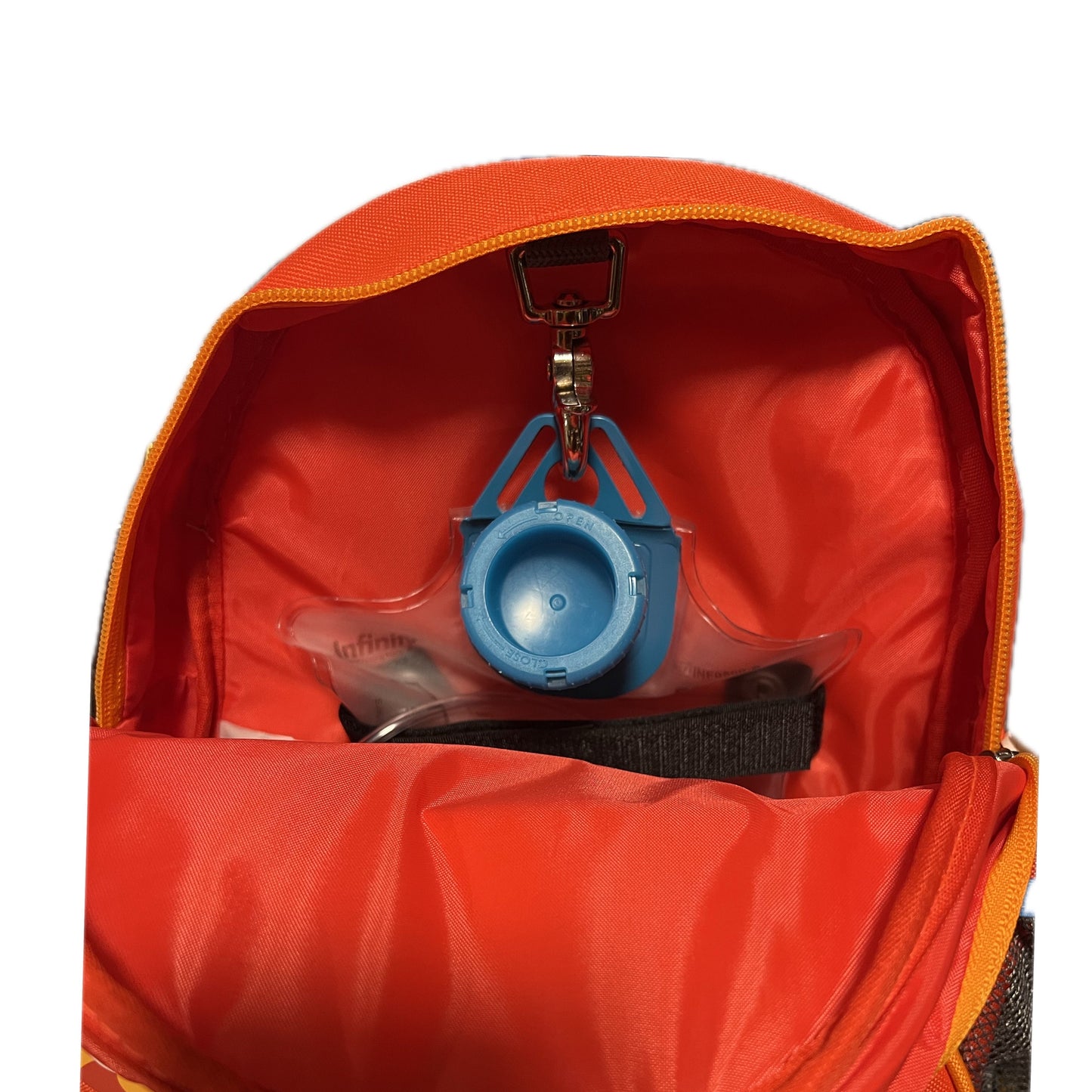 Small Feeding Tube Backpack | Red Monster | For EnteraLite Infinity Feeding Pump | 12”