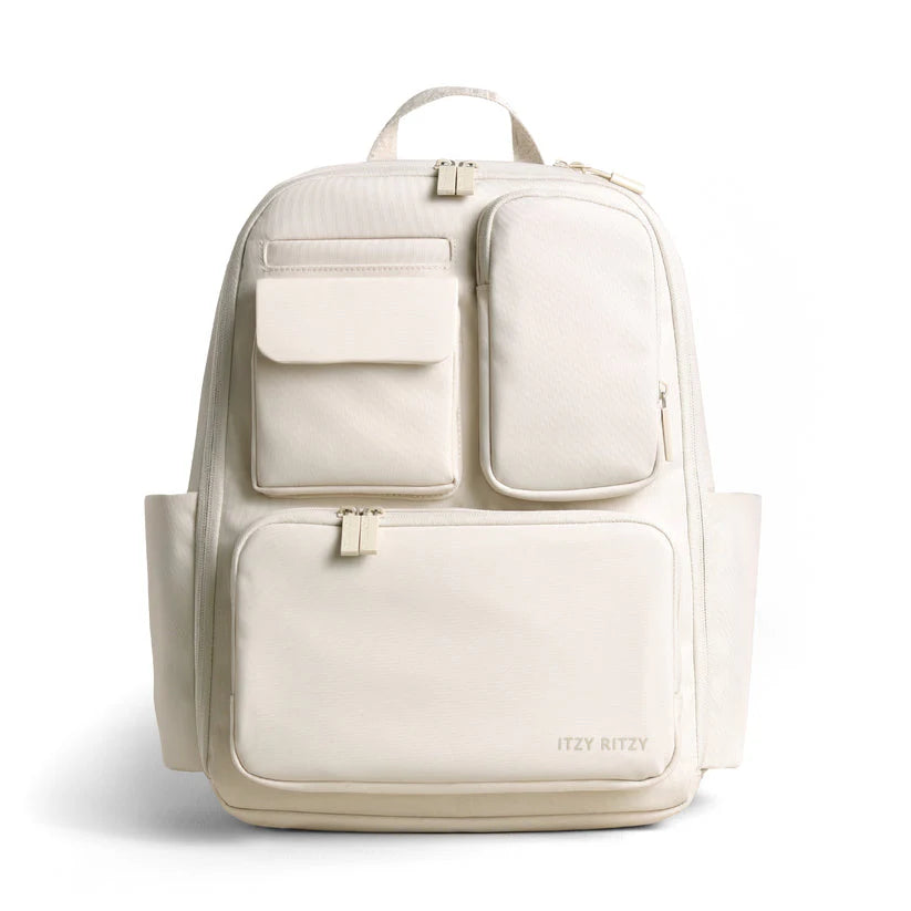 Extra Large Tube Feeding Backpack | Enteralite Infinity | Kangaroo Omni | Cream | 17”