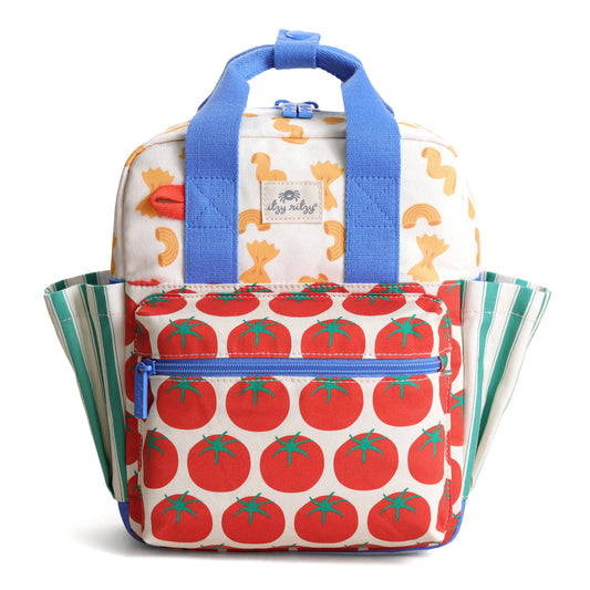 Toddler Sized Tube Feeding Backpack | 500ML | for EnteraLite Infinity Pump | XS | Tomatoes and Pasta