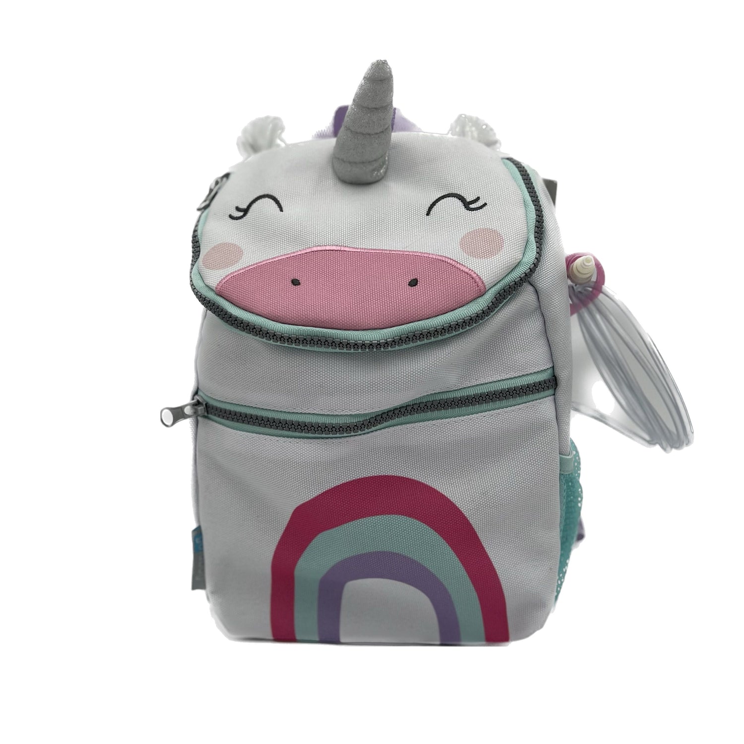 Toddler Sized Tube Feeding Backpack | 500ML | for EnteraLite Infinity Pump |XS Goldbug Rainbow Unicorn