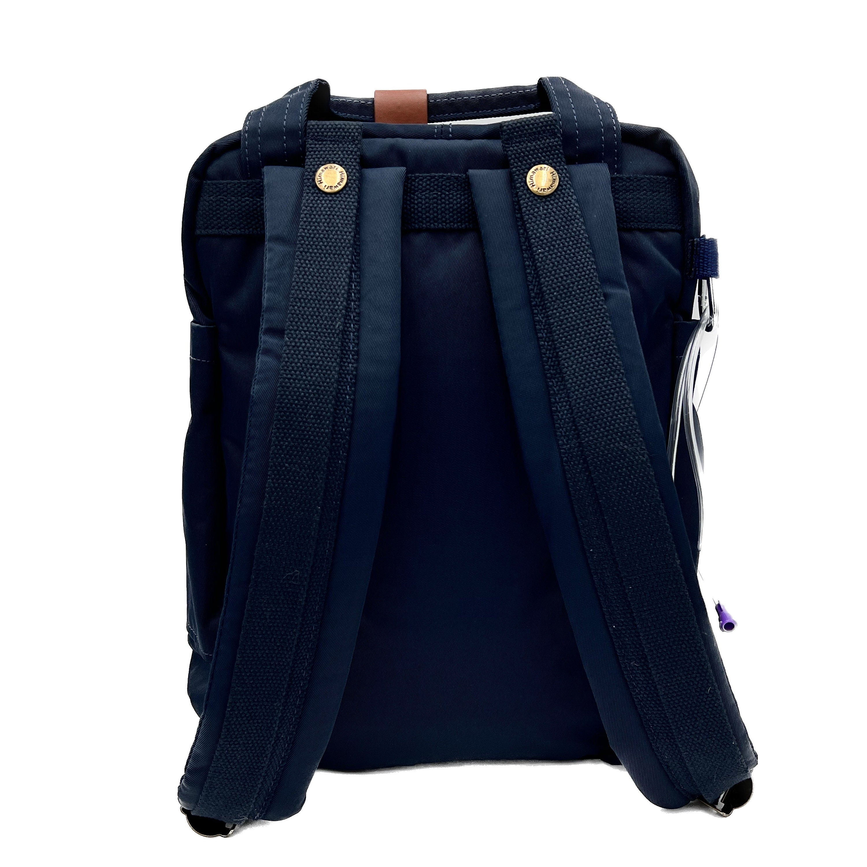 Medium Feeding Tube Backpack | Dark Navy Blue | Adapted for