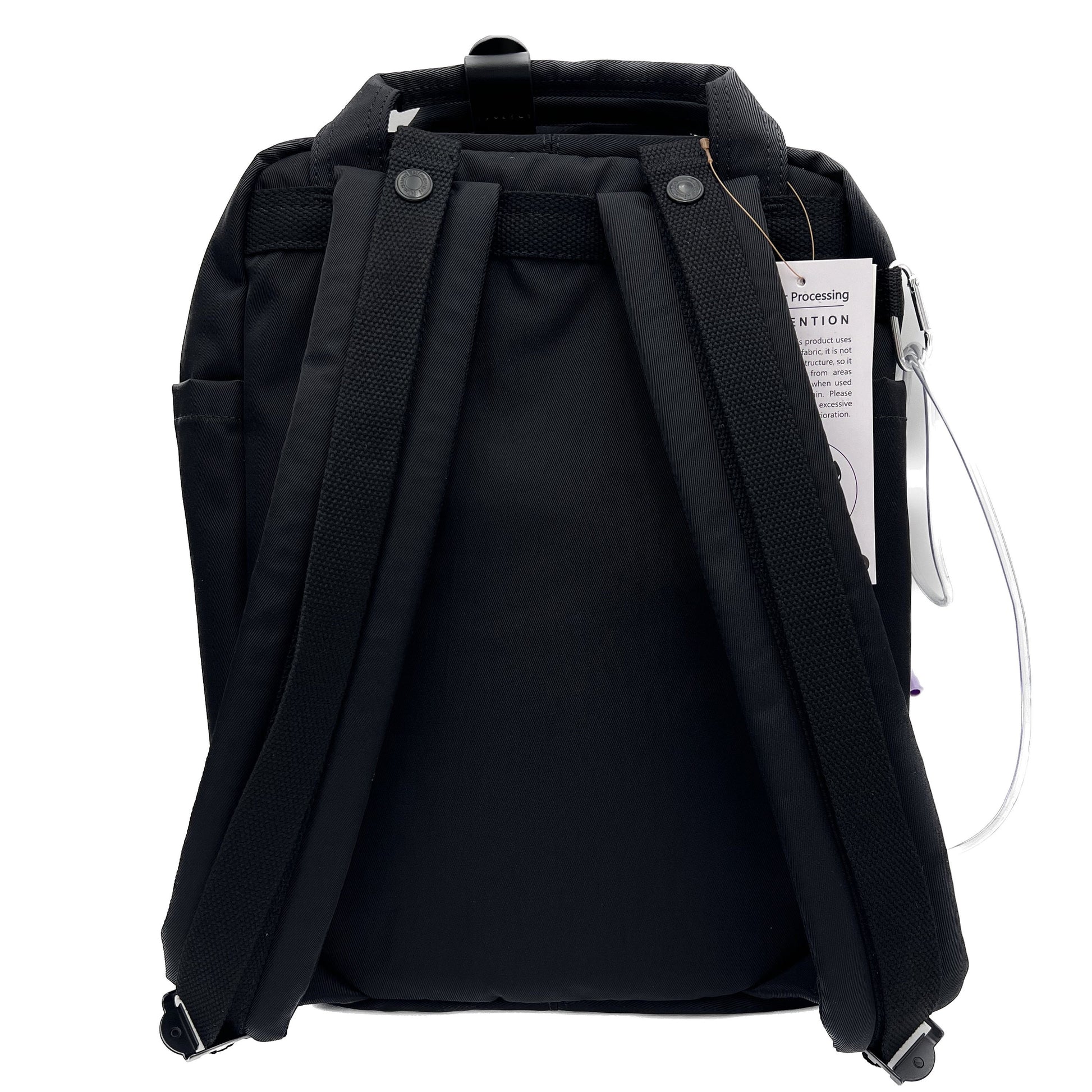 Medium Feeding Tube Backpack | Jet Black | Adapted for Kangaroo Joey and Enteralite Infinity | 15”