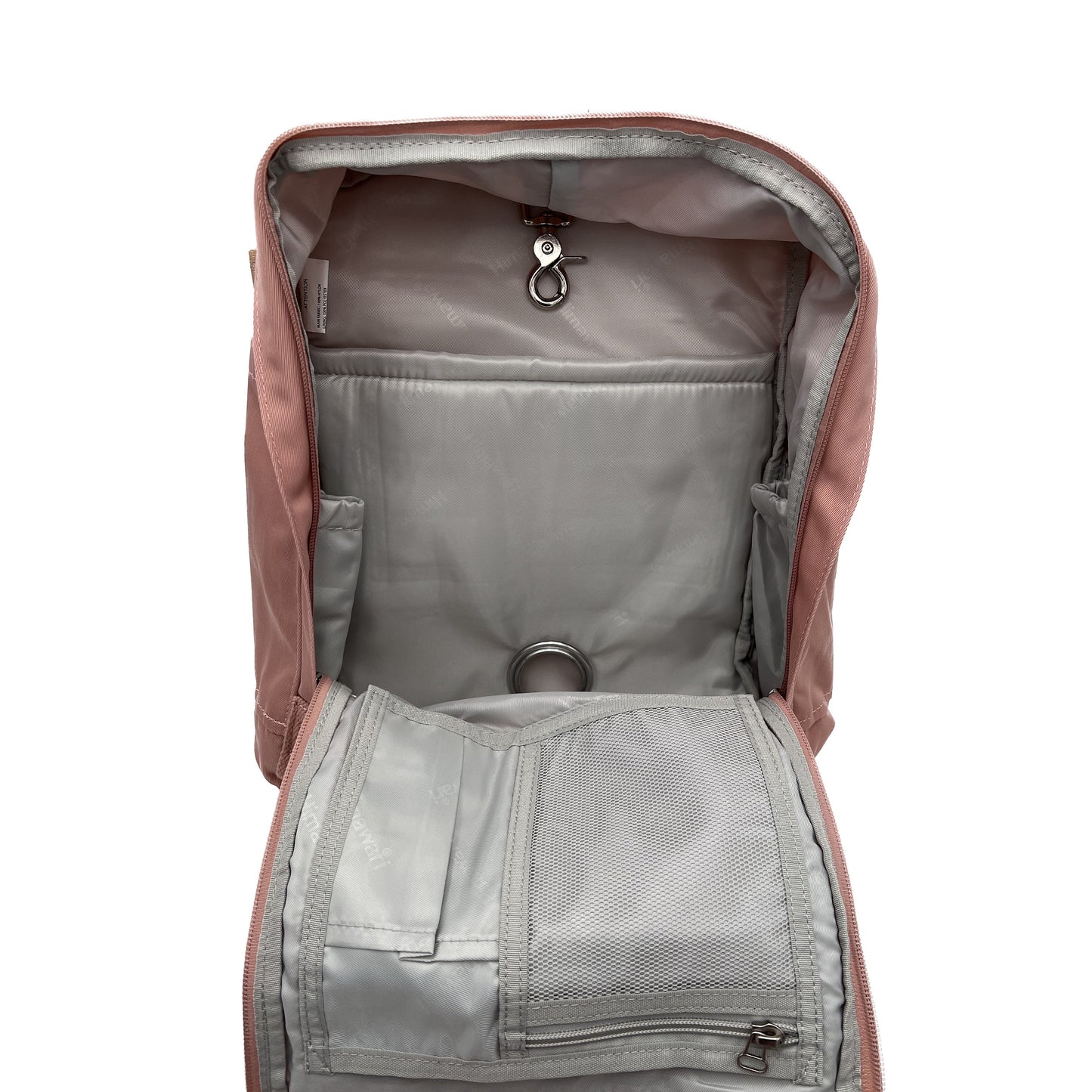 Medium Feeding Tube Backpack | Beige | Adapted for Kangaroo Joey and Enteralite Infinity | 14”