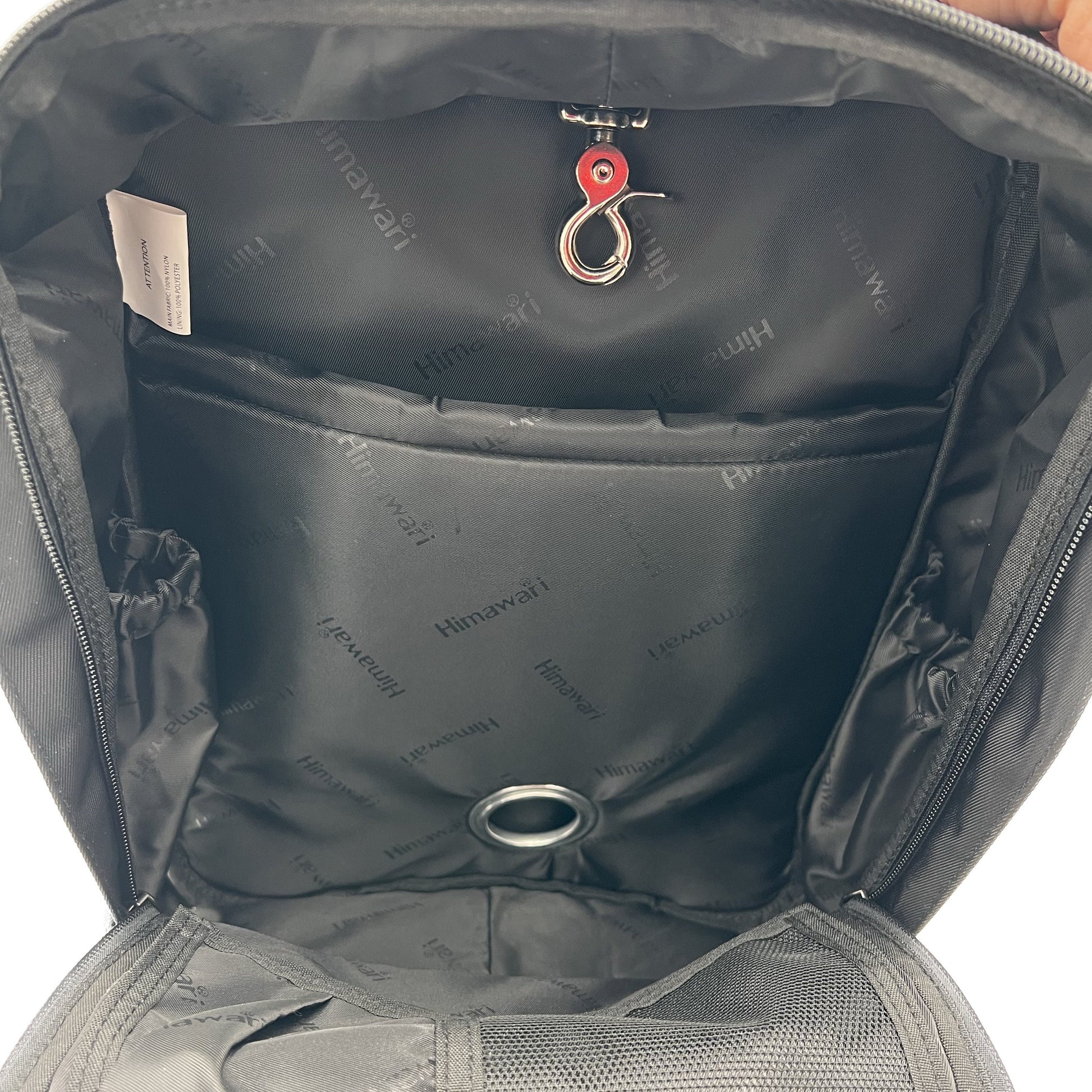 Medium Feeding Tube Backpack | Jet Black | Adapted for Kangaroo Joey and Enteralite Infinity | 14”