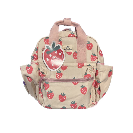 Toddler Sized Tube Feeding Backpack | 500ML | for EnteraLite Infinity Pump | XS | Strawberries and Cream