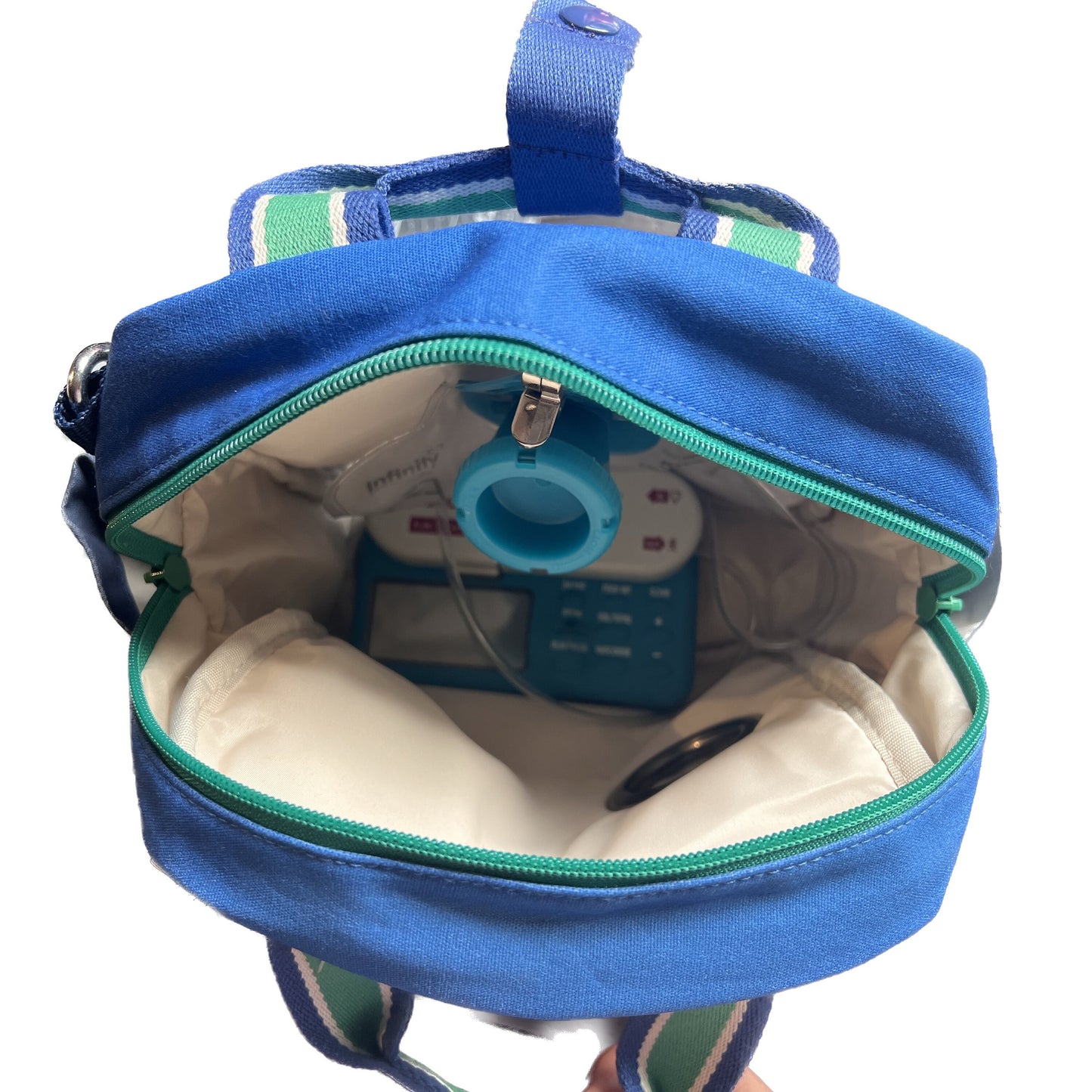 Toddler Sized Tube Feeding Backpack | 500ML | for EnteraLite Infinity Pump | XS, 10” | Raining Dinos