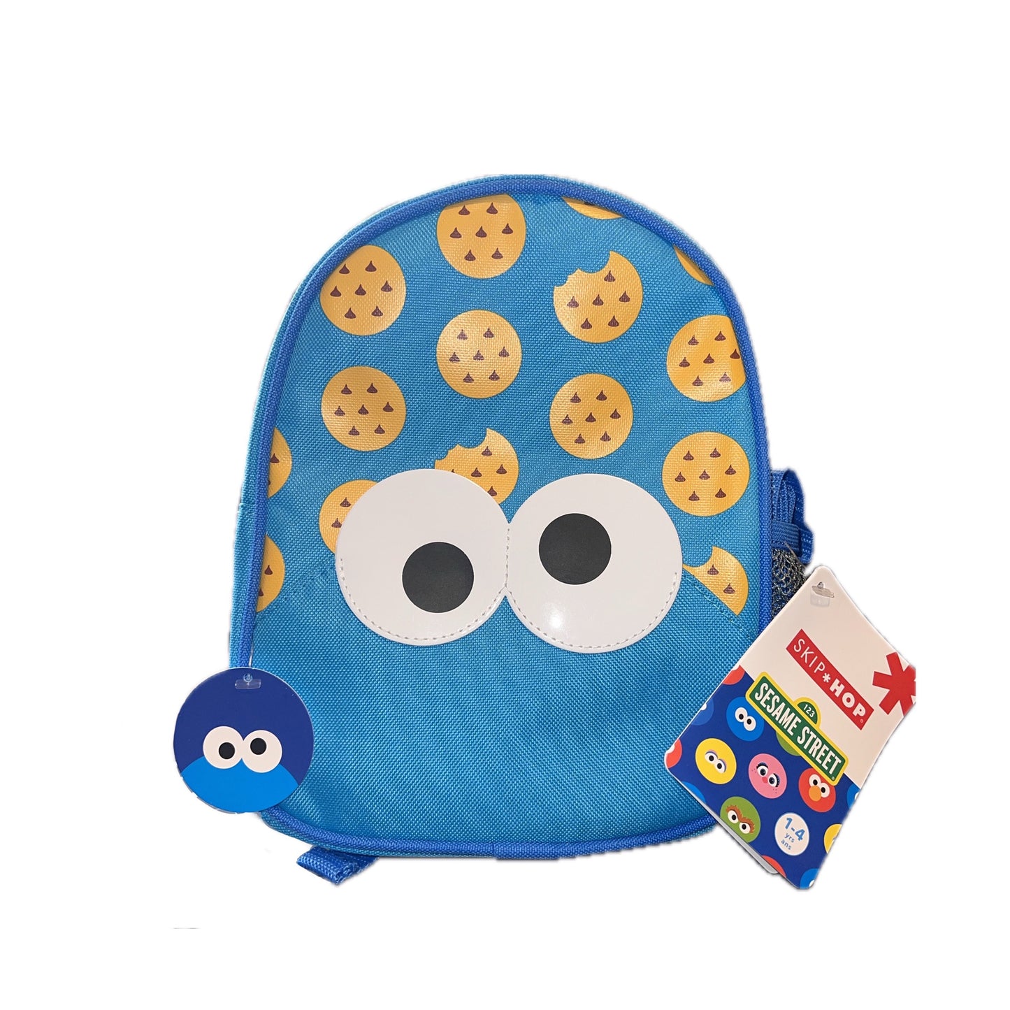 Toddler Sized Tube Feeding Backpack | 500ML | for EnteraLite Infinity Pump | XS 9” | Blue Monster, Very Small