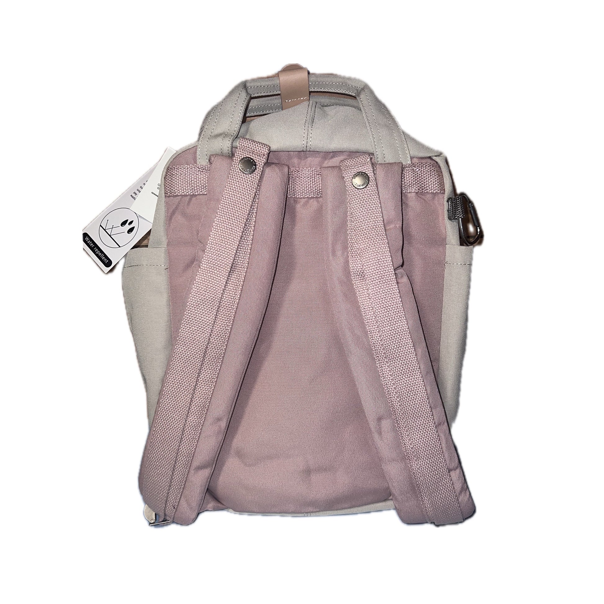 Medium Feeding Tube Backpack | Dusty Purple and Grey | Adapted for Kangaroo Joey and Enteralite Infinity | 15”