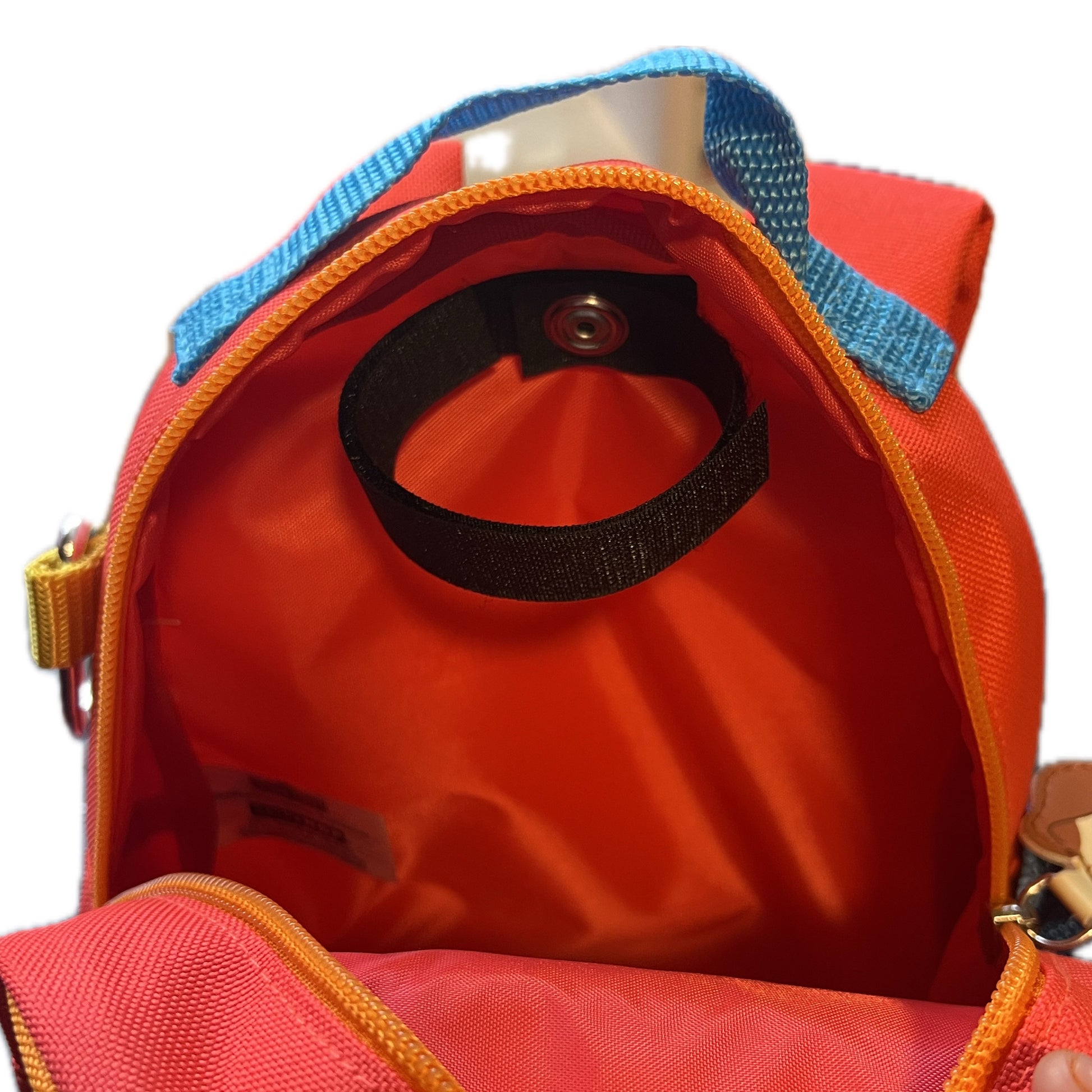 Infant Sized Tube Feeding Backpack with Leash | 500ML | for EnteraLite Infinity Pump | XS 9” | Red Monster, Very Small