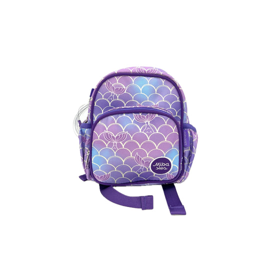 Infant/Toddler Tube Feeding Backpack | 500ML | for EnteraLite Infinity Pump | XS 9.5” | Purple Mermaid