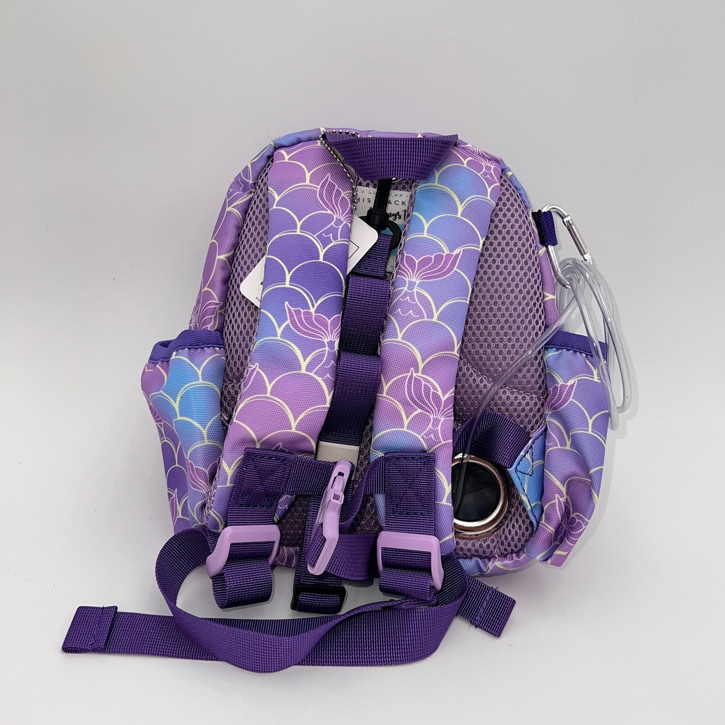 Infant/Toddler Tube Feeding Backpack | 500ML | for EnteraLite Infinity Pump | XS 9.5” | Purple Mermaid