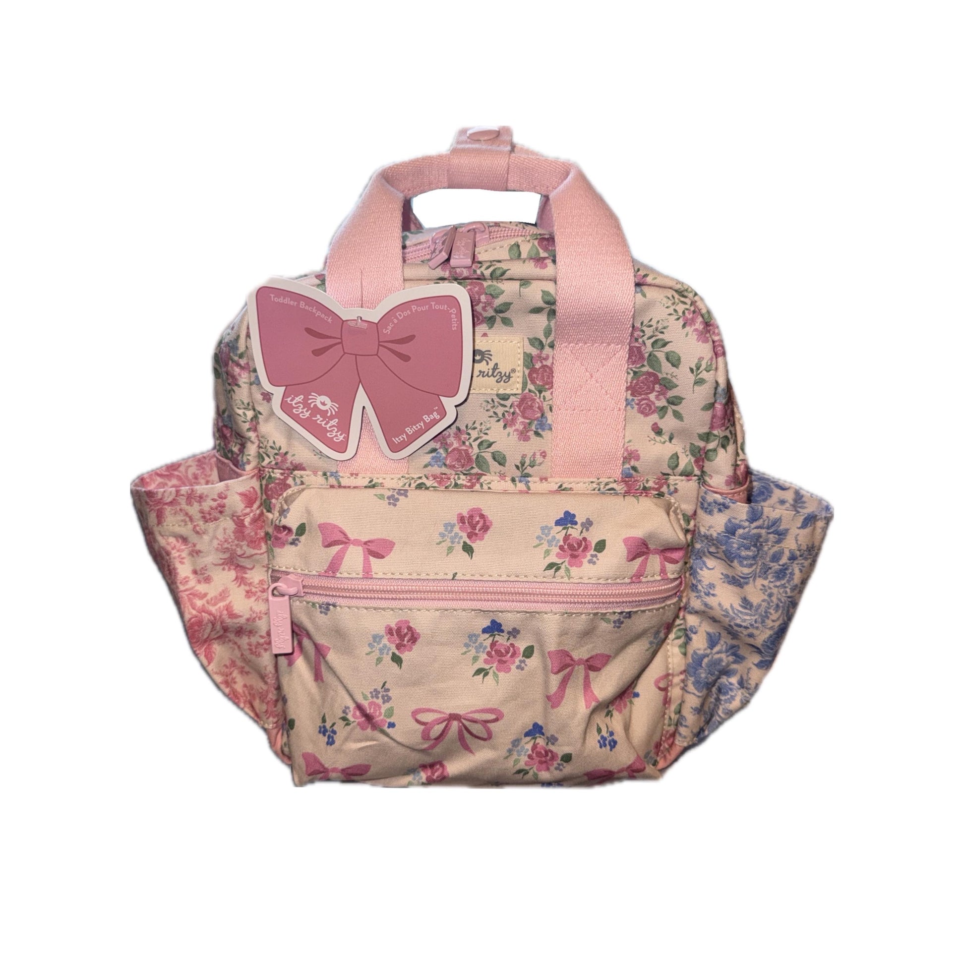 Toddler Sized Tube Feeding Backpack | 500ML | for EnteraLite Infinity Pump | XS | Ribbons and Roses