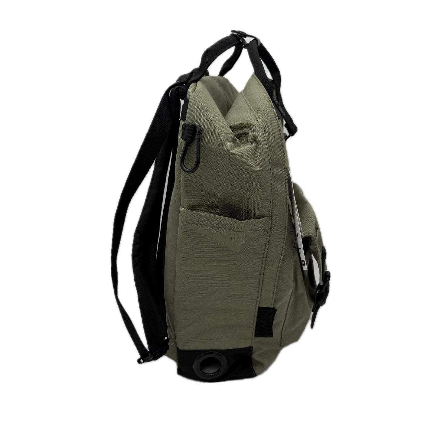 Large Feeding Tube Backpack | Army Green, Black | Adapted for Kangaroo Joey/ Omni and Enteralite Infinity | 17”