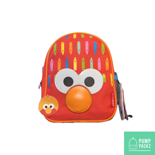 Infant Sized Tube Feeding Backpack with Leash | 500ML | for EnteraLite Infinity Pump | XS 9” | Red Monster, Very Small