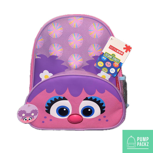 Small Feeding Tube Backpack | Pink Monster | For EnteraLite Infinity Feeding Pump | 12”