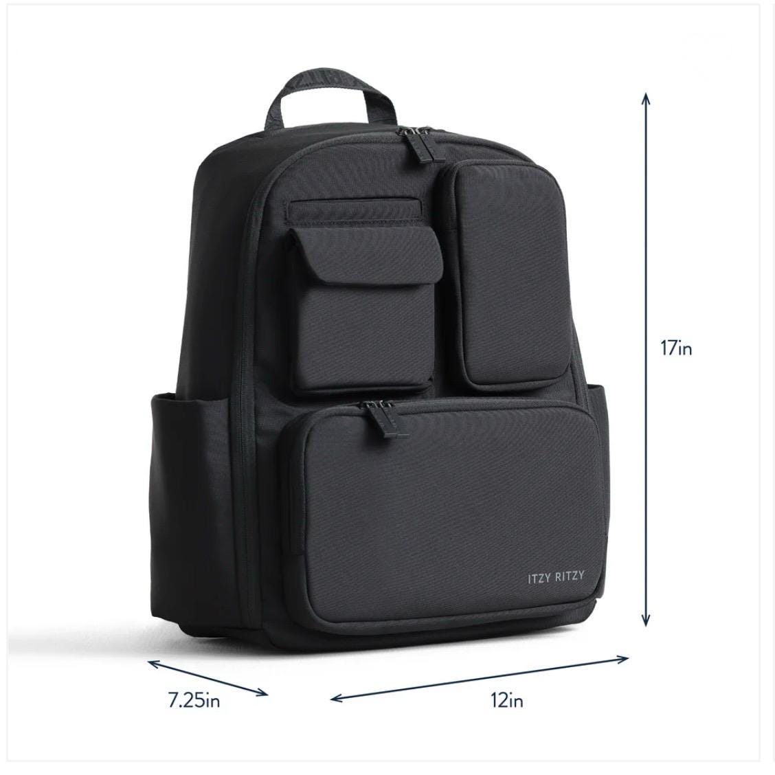 Extra Large Tube Feeding Backpack | Enteralite Infinity | Kangaroo Omni | Jet Black | 17”