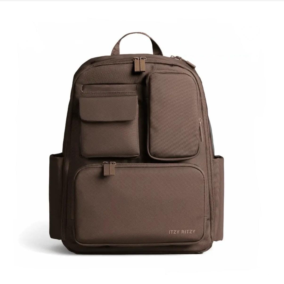 Extra Large Tube Feeding Backpack | Enteralite Infinity | Kangaroo Omni | Mocha | 17”