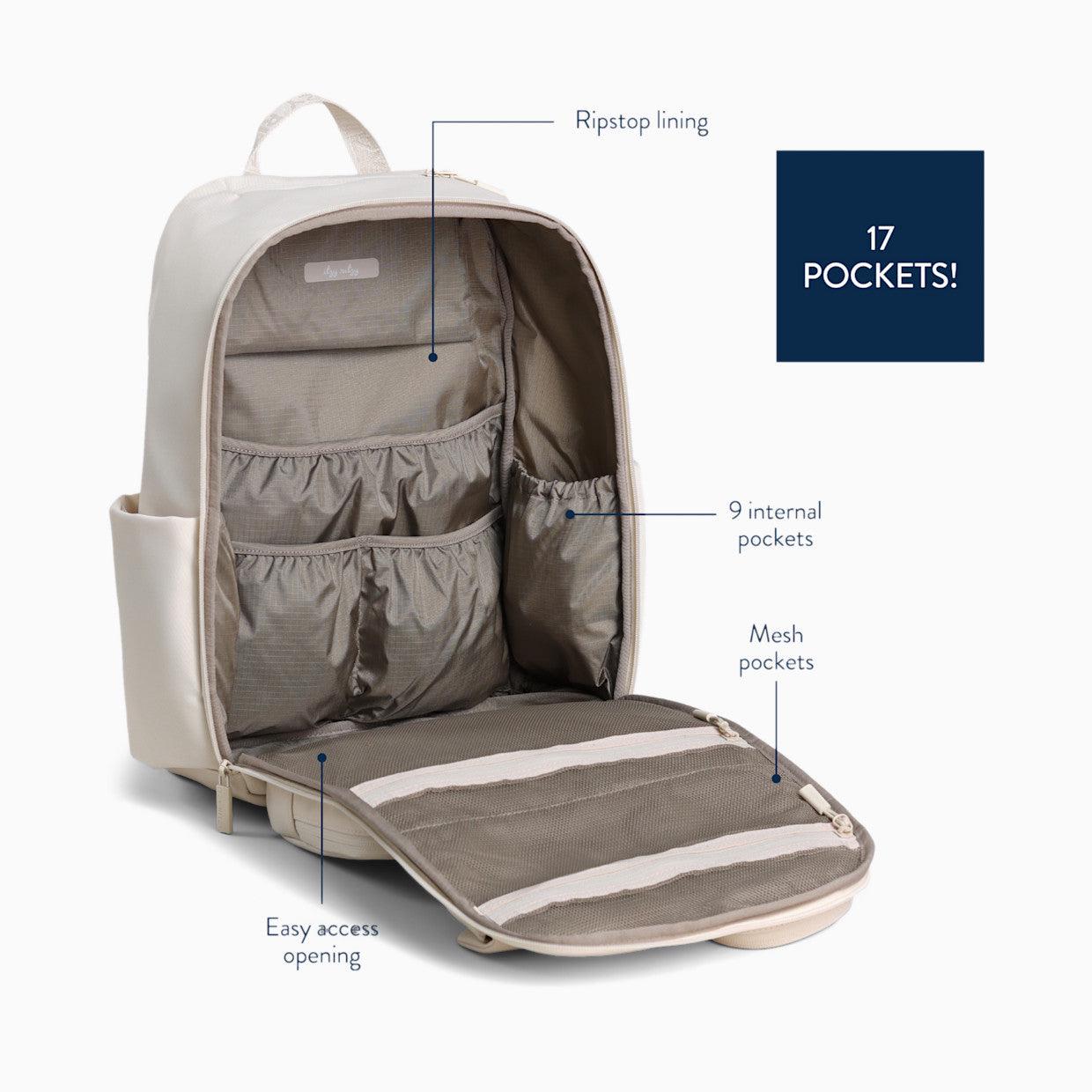 Extra Large Tube Feeding Backpack | Enteralite Infinity | Kangaroo Omni | Cream | 17”