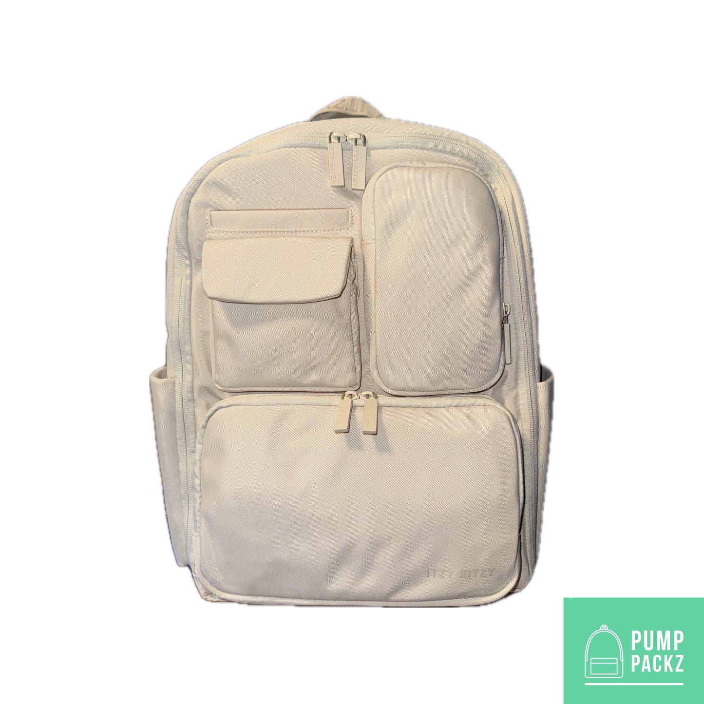 Extra Large Tube Feeding Backpack | Enteralite Infinity | Kangaroo Omni | Cream | 17”